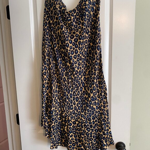 Maeve Animal Print High- Low Midi Skirt - Picture 4 of 7